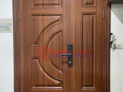 Cửa Thép Vân Gỗ   Lựa Chọn Hợp Lý Cho Không Gian Sống 0