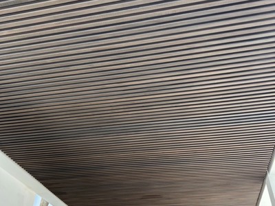 Ốp tường trần với gỗ nhựa ngoài trời 7