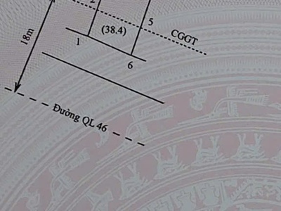 Bán đất Hưng Nguyên 197,4m hướng Nam check Tây mặt QL46 gần TP Vinh, gần KCN Visip giá 12.x tỷ 1