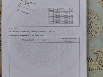 Bán đất Hưng Nguyên 197,4m hướng Nam check Tây mặt QL46 gần TP Vinh, gần KCN Visip giá 12.x tỷ 2