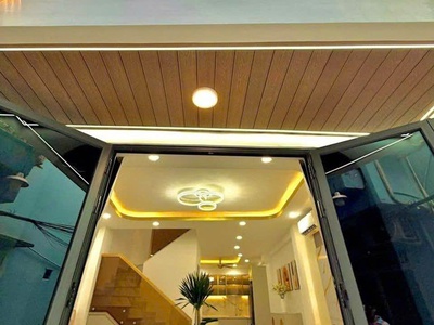 Nhà mới - giá tốt - vị trí đẹp hẻm 361 phan văn trị - 50m2 kết cấu 3 tầng - full nội thất. 0