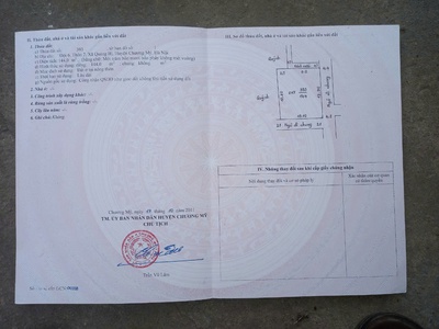 Sở hữu ngay lô đất 2 mặt tiền đẹp - giá tốt - vị trí đắc địa tại  xã quảng bị, chương mỹ, hn 0