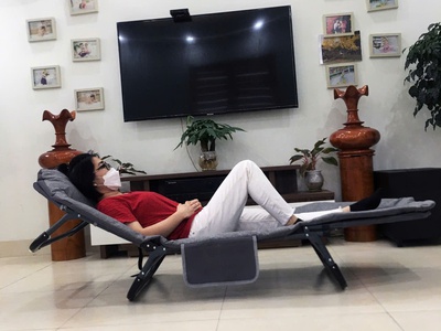 Giường gấp văn phòng Shindai B65- kèm chăn nỉ, bịt mắt ngủ, freeship 1