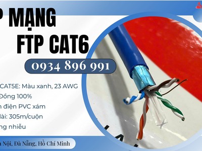 Cáp Mạng Ftp6 Chất Lượng Cao Có Sẵn Ninh Thuận, Bình Thuận, Lâm Đồng 1