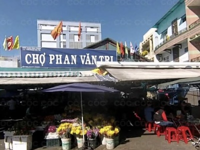 Bán nhà mtkd ngang 5.2m 104m2 gần chợ phan văn trị bình thạnh tiện xây vp, cty 18 tỷ. 2