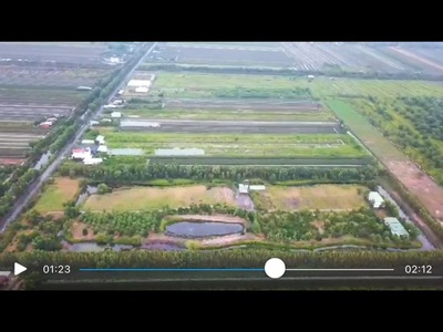 Bán gáp 10.3ha đất thổ cư mặt tiền -xã thạnh tân, tân phước, tiền giang  chỉ 230 tỷ 2