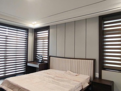 Rèm Cầu Vồng Hàn Quốc Tông Nâu Vân Gỗ   Giải Pháp Che Nắng Hiện Đại Cho Không Gian Sống 1