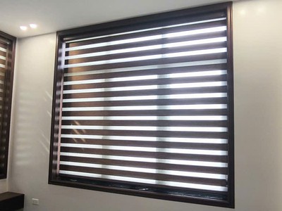 Rèm Cầu Vồng Hàn Quốc Tông Nâu Vân Gỗ   Giải Pháp Che Nắng Hiện Đại Cho Không Gian Sống 5