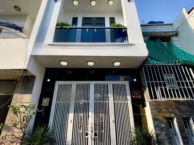 Bán nhà hxh huỳnh tấn phát  hẻm bà cả    nhà bè  50m   3,8   13,5m , nhà mới 3 tầng, 4pn, xe hơi 0