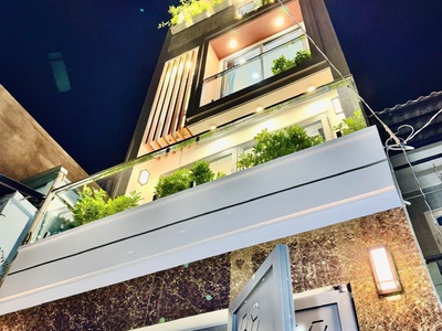 Nhà 4 tầng btct   trần bình trọng p.5 bình thạnh   giáp phú nhuận, gần sân bay 0