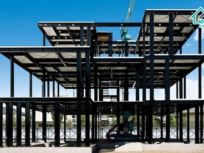 Đơn vị thi công nhà khung thép 3 tầng chuyên nghiệp tại TP.HCM 0