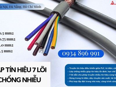 Cáp Điều Khiển 7 Lõi Chống Nhiễu Altek Kabel Giá Tốt   Có Sẵn Đà Nẵng, Huế, TP.HCM, Hà Nội 2