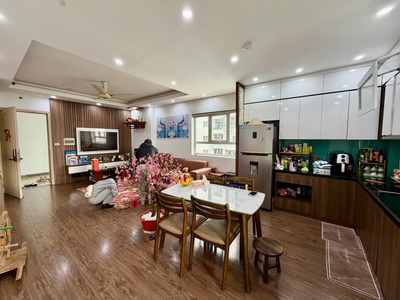 Bán căn góc 80m2 chung cư Thanh Hà Cienco5   View hồ điều hoà chỉ hơn 4 tỉ 0