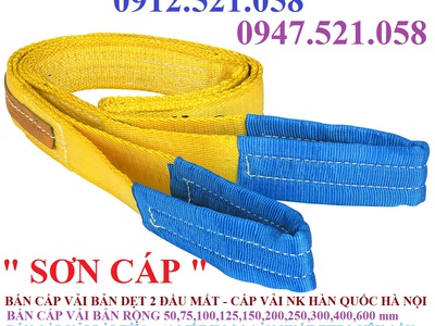 Chuyên cung ứng cáp vải cẩu nâng hàng THANH TRÌ 0968521058 Thanh Sơn có tăng đơ vải chằng hàng HN 0