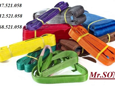 Chuyên cung ứng cáp vải cẩu nâng hàng THANH TRÌ 0968521058 Thanh Sơn có tăng đơ vải chằng hàng HN 6