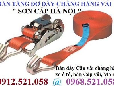 Dây chằng hàng vải có củ tăng đơ và móc sắt Thanh Trì 0947521058 Thanh Sơn Hà Nội có cáp vải cẩu rẻ 9