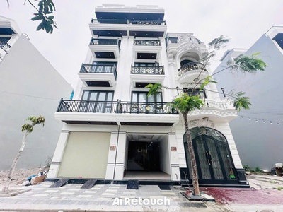 Nhà 5 tầng thang máy mới tinh - vĩnh niệm - 58m - đường 12m - hướng tây nam 0