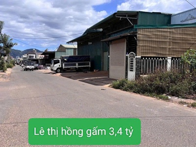 Bán 120 m2 đất mặt tiền đường lê thị hồng gấm- liên nghĩa -đức trọng-lâm đồng - 3.4 tỷ 2