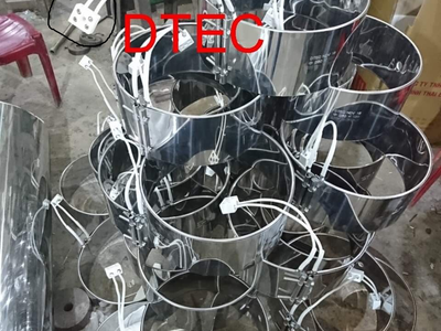 Chuyên sản xuất vòng nhiệt inox dùng trong ngành nhựa 1