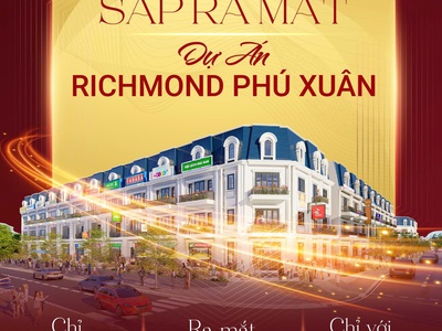 SHOPHOUSEmặt tiền kinh doanh đường Nguyễn Lộ Trạch, đối diệ chợ Cống mới 2