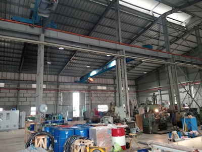 Cho thuê kho xưởng Tại Đường Mê Linh. Xã Quang Minh. Có sẵn cẩu trục 1