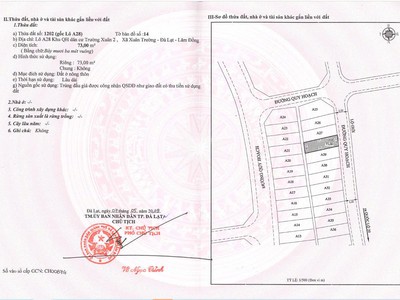 Cho thuê đất ở Đà Lạt Xuân Trường, miễn phí 1PN giá 2tr/lô/ sổ riêng 1