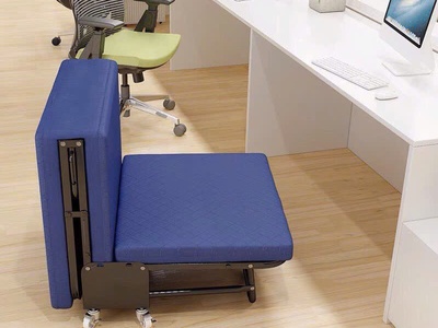 Giường gấp văn phòng có đệm gấp 3 shindai G365   Ngủ trưa cực êm, gấp gọn tiện lợi, quà tặng hấp dẫn 7