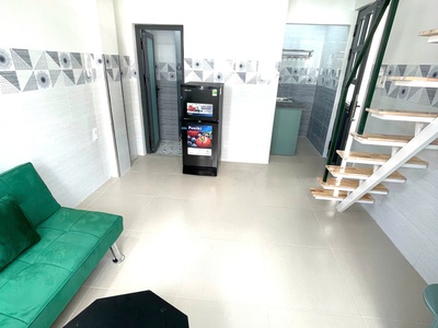 Pass hợp đồng phòng duplex   bùi đình túy, bình thạnh   full nội thất 0