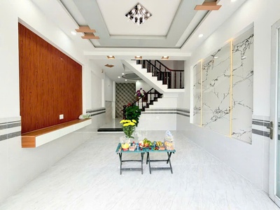 Nhà sang trọng 1 trệt 3 lầu khu nhà cao tầng trần quang cơ q12 2