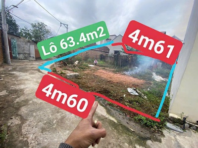 Cần bán 64m2 đất full thổ cư tại lại thượng, thạch thất, hà nội  cách đhqg hà nội cơ sở hòa lạc 6km 1