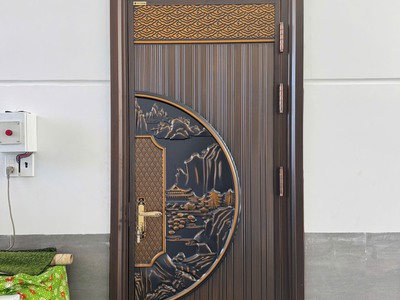 Cửa Thép Vân Gỗ Classic 5D tại Bình Định - Báo giá hoàn thiện 1