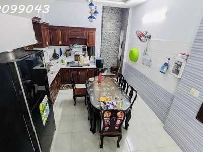 Biệt thự giáp gò vấp- 4 tầng btct - 5 x 24m  120m2  hxh 7 chỗ- ô tô ngủ trong nhà đông hưng thuân 1