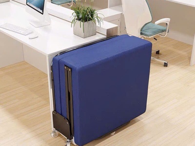 Giường gấp văn phòng có đệm gấp 3 shindai G365   Ngủ trưa cực êm, gấp gọn tiện lợi, quà tặng hấp dẫn 4