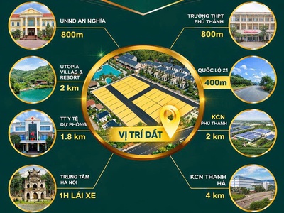  CHỈ HƠN 5 TRIỆU/m    Sổ đỏ sẵn sàng   Công chứng trong ngày   CÁCH QL21 CHỈ 400M 5