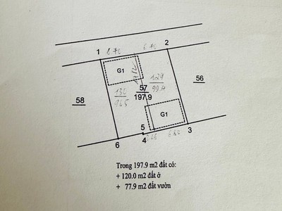 Bán nhà c4 ngọc thuỵ 200m x 15m vuông đẹp, ngõ oto tải, giá rẻ nhất khu vực. 2
