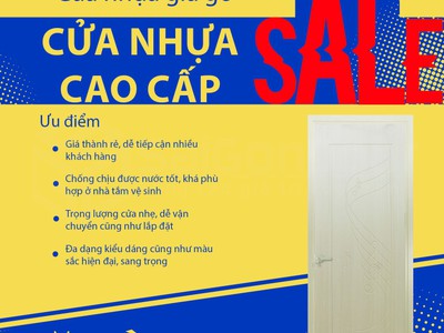 Các mẫu cửa nhựa xu hướng năm 2026 2