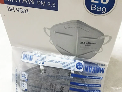 Đánh giá khẩu trang than hoạt tính Mayan PM2.5 BH9501: Hiệu suất lọc N95 vượt trội 3