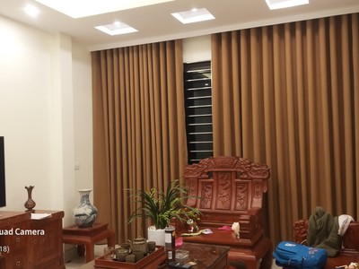 Rèm Cửa Hai Lớp Tông Nâu Sang Trọng   Giải Pháp Hoàn Hảo Cho Không Gian Phòng Khách Đẳng Cấp 2