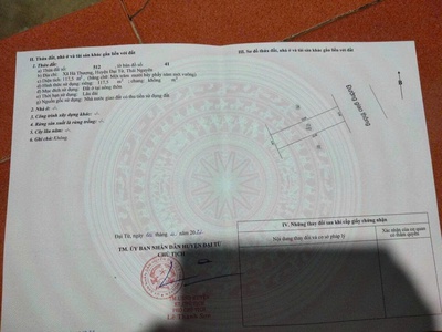 Cơ hội sở hữu đất đẹp khu tái định cư cánh đồng bông, đại từ, thái nguyên chính chủ cần bán gấp 4