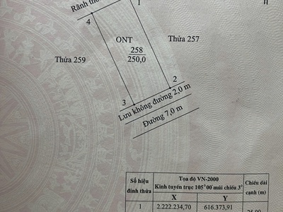 Chính chủ cần bán 250m  đất thổ cư tại xóm 13, quang thiện - kim sơn - ninh bình 2