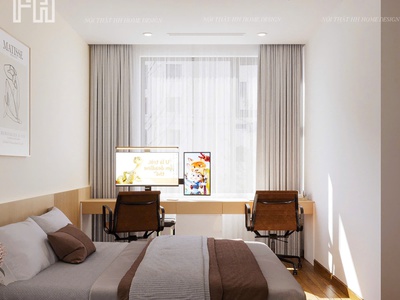 Thiết kế   thi công nội thất căn hộ 2 phòng ngủ chỉ từ 69 triệu. giá tốt 3