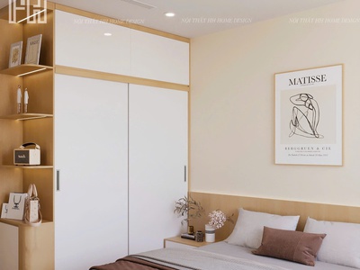 Thiết kế   thi công nội thất căn hộ 2 phòng ngủ chỉ từ 69 triệu 4