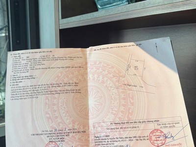 Nhà đẹp  - giá tốt chính chủ bán nhà tại cụm 2 phượng nghĩa xã phụng châu   chương mỹ   hà nội 1