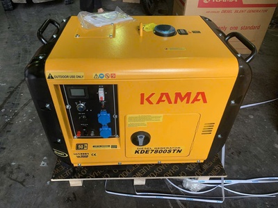 Xả kho máy phát điện Kama 5,6kw chạy dầu siêu êm giá sốc 0