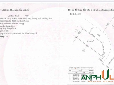 Cần bán lô góc đẹp KĐT Quang Minh Green City, Phường Thủy Nguyên, TP Hải Phòng 0