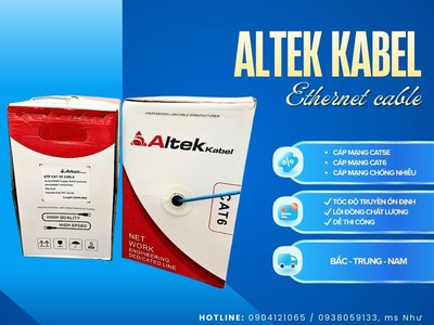 Cáp mạng LAN Cat6 chất lượng cao cho hệ thống camera 1