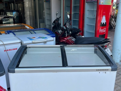 Thanh lý tủ đông kính lùa Liebherr   dung tích 400 lít   ngoại hình tốt 0