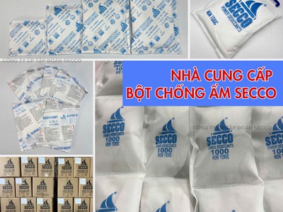 Gói Hút Ẩm Silicagel Secco 50g - Bảo Quản May Mặc, Đồ Gỗ 1