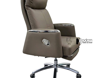 Ghế giám đốc nệm dày ngả lưng gác chân CR07001-P tại HCM 3