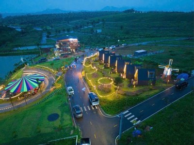  ĐẤT NGHỈ DƯỠNG VIEW HỒ  làng omm bảo lộc 3